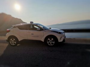 Toyota C-HR hybrid taxi transfer vehicle Croatia